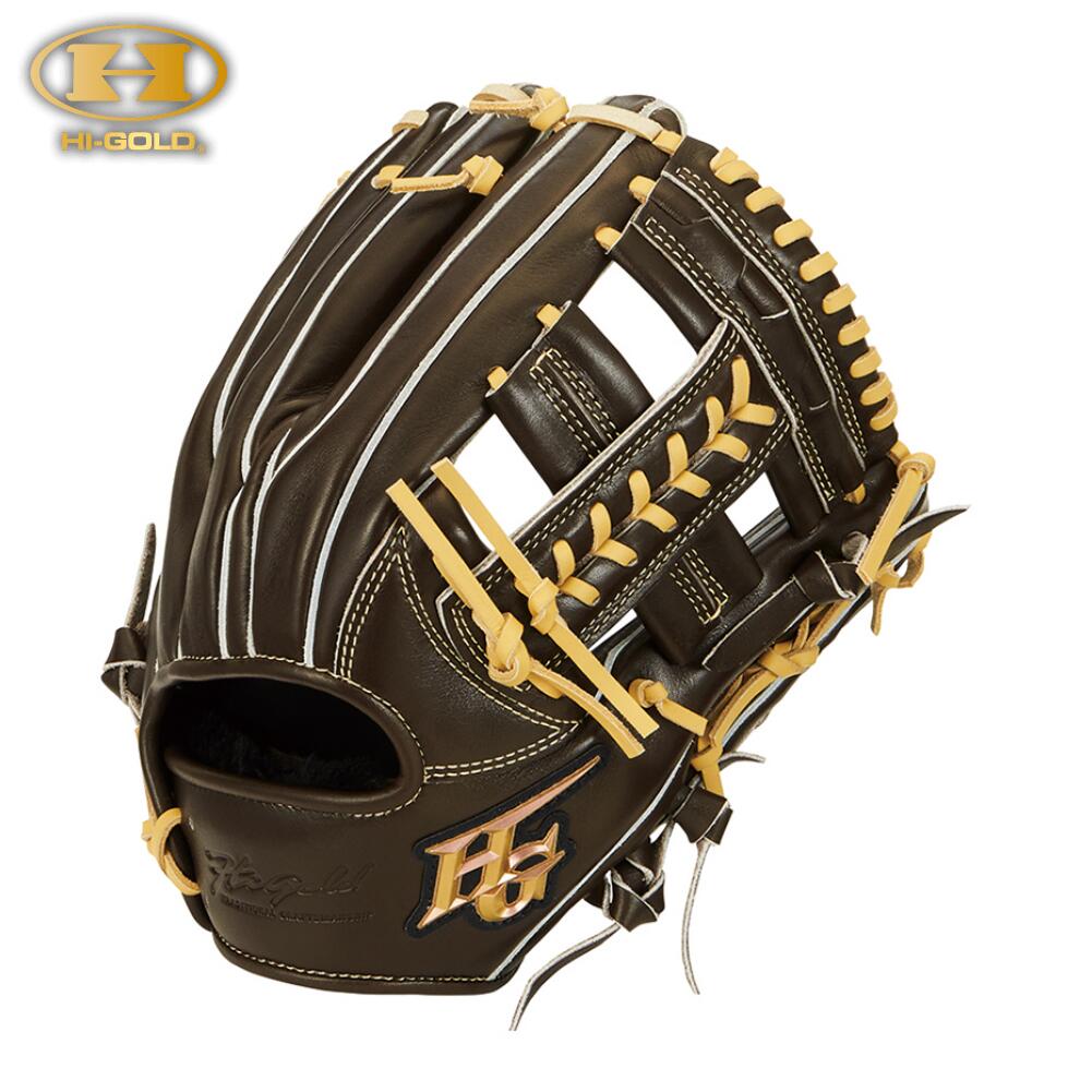 【未使用】ハイゴールド　一般外野用　OKGシリーズ　オーダー品 HI-GOLD ハイゴールド 【新型】軟式グラブ 外野手用 OKG-5109