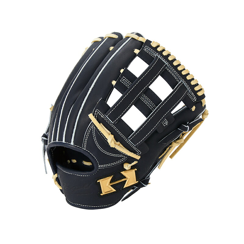 Hi-gold(ハイゴールド) 2026年モデル　心極シリーズ　KKG2615L　硬式グラブ　三塁手・オールポジション用　ギャラクシーブラック　LH 右投