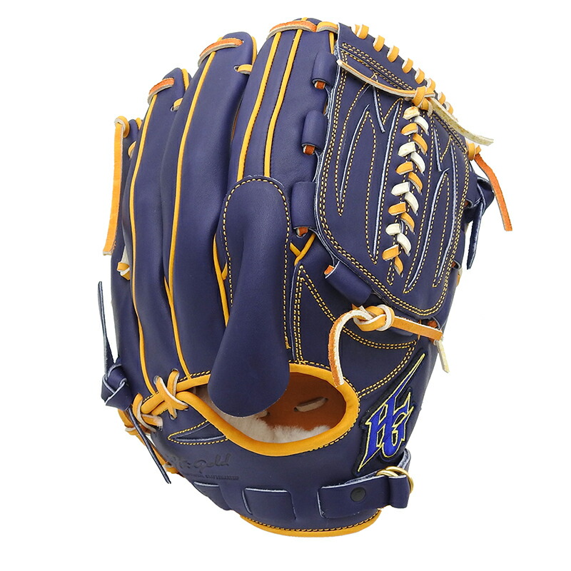 Hi-gold(ハイゴールド) 2026年モデル 真極シリーズ MKG5011FL オールターゲットグラブ 投手用(ファーストバッグ) ネイビー×タン LH 右投
