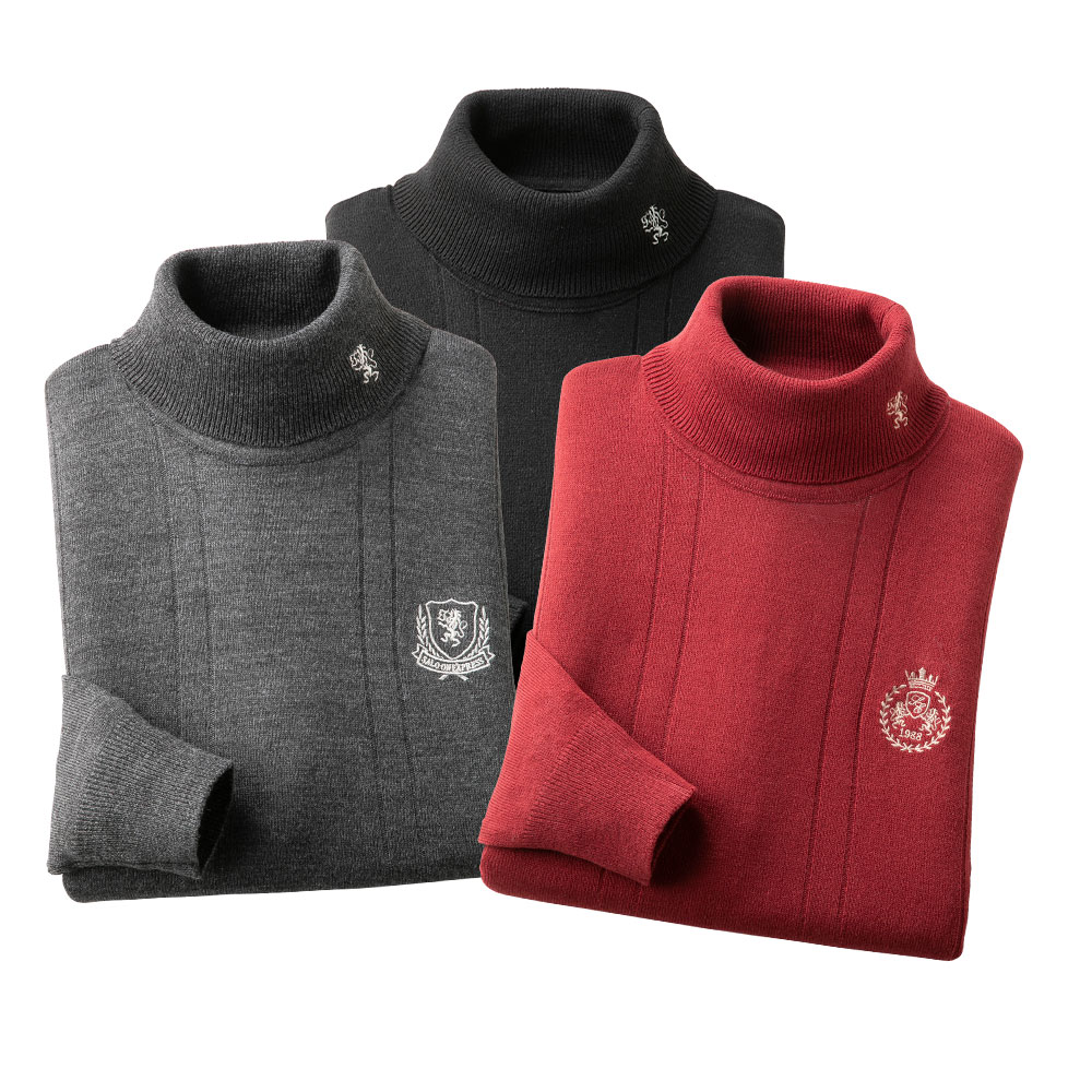 楽天市場】メンズ セーター タートルネック 裏シャギー ニット 秋 冬