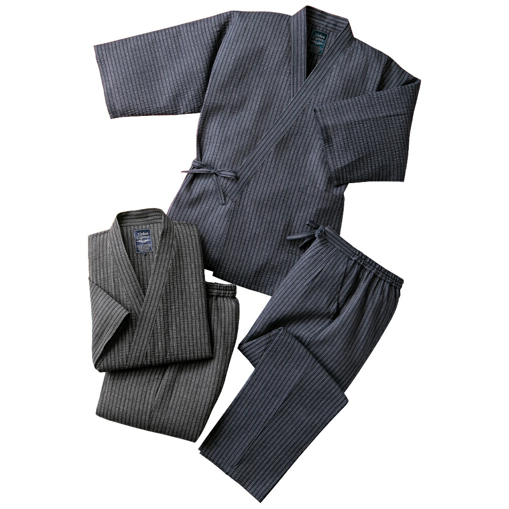 楽天市場】綿100％しじら織り作務衣2色組 URBAN EXPRESS アーバン