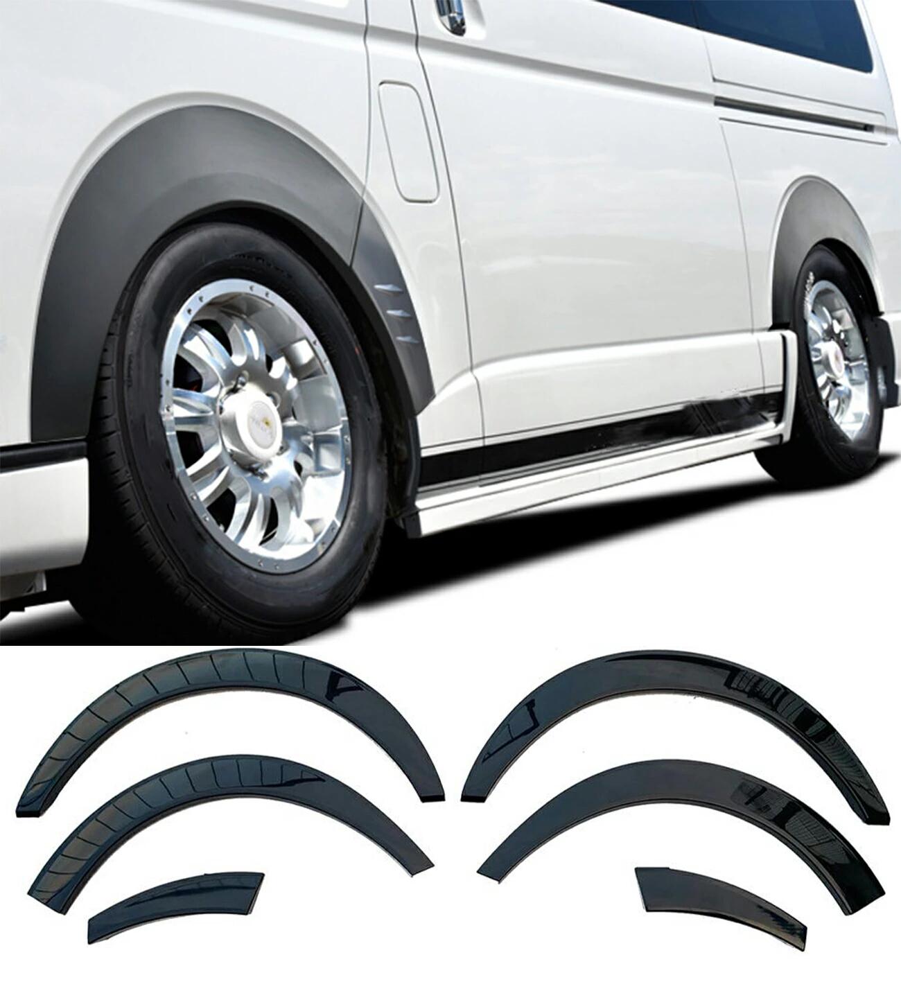 ハイエース ダウンルックオーバーフェンダー ホワイト 058 楽天市場】ハイエース 200系 オーバーフェンダー ホワイト/058