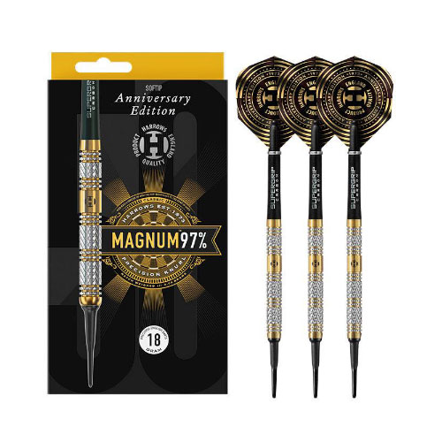 【期間限定10%offクーポン】 ダーツ【送料無料】ハローズ マグナム 97% 18gR Harrows MAGNUM 97% 18gR ダーツ バレル