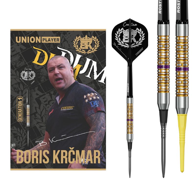 【期間限定10%offクーポン】キューソール ボリスカリチュマー G1 CUESOUL Boris G1 OTOポイント仕様 ダーツ バレル