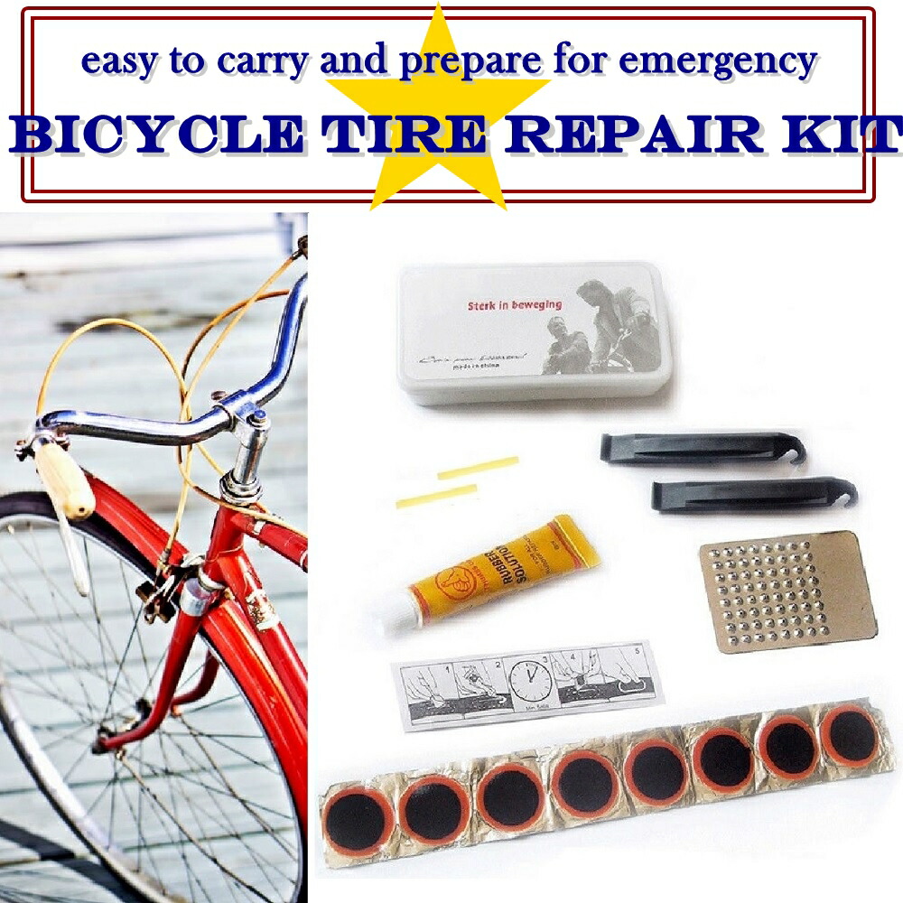 bicycle tyre puncture repair