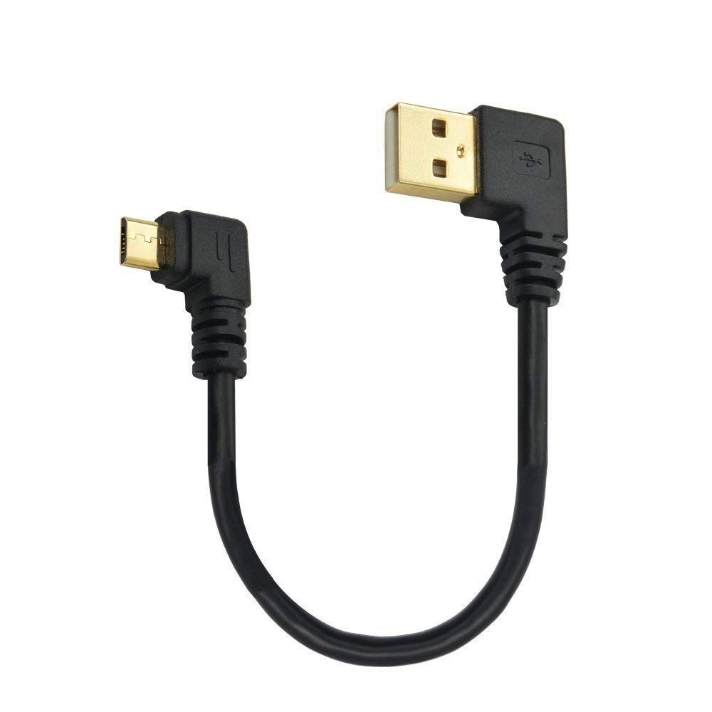 楽天市場 両端l型 左向き マイクロusbケーブル 充電ケーブル 全長15cm ケーブル長さ10cm A02061 ポイント消化 Maximum Japanshop