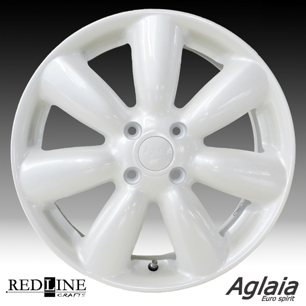 可愛いラウンドシェイプデザイン Aglaia キュート な軽四用16inホイールkenda Kr 165 50r16 Redline Crafts タイヤ付4本セットazワゴン ステラ ラパン ワゴンr タント ウェイク ミラ イース コンテ ムーブ N Box N One N Wgnなど軽四に ホイールステーション店