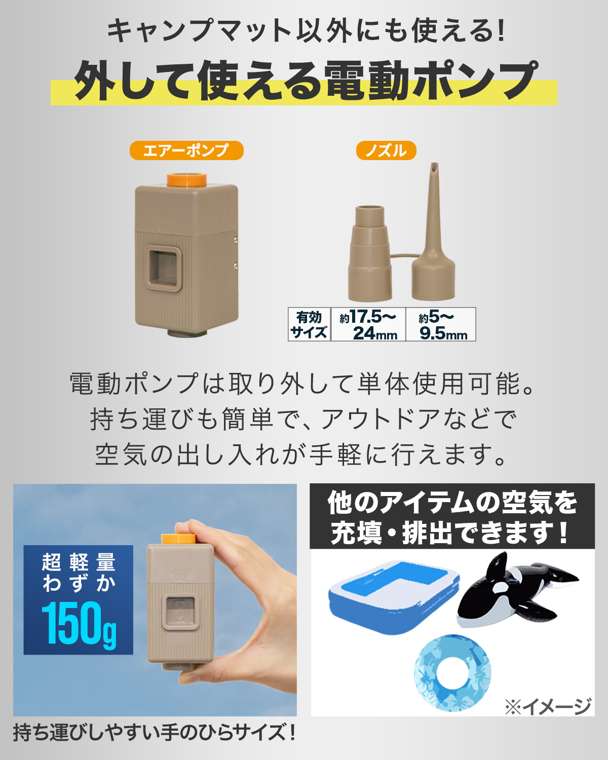 楽天1位】FIELDOOR キャンプマット シングル セミダブル ダブル 幅75cm