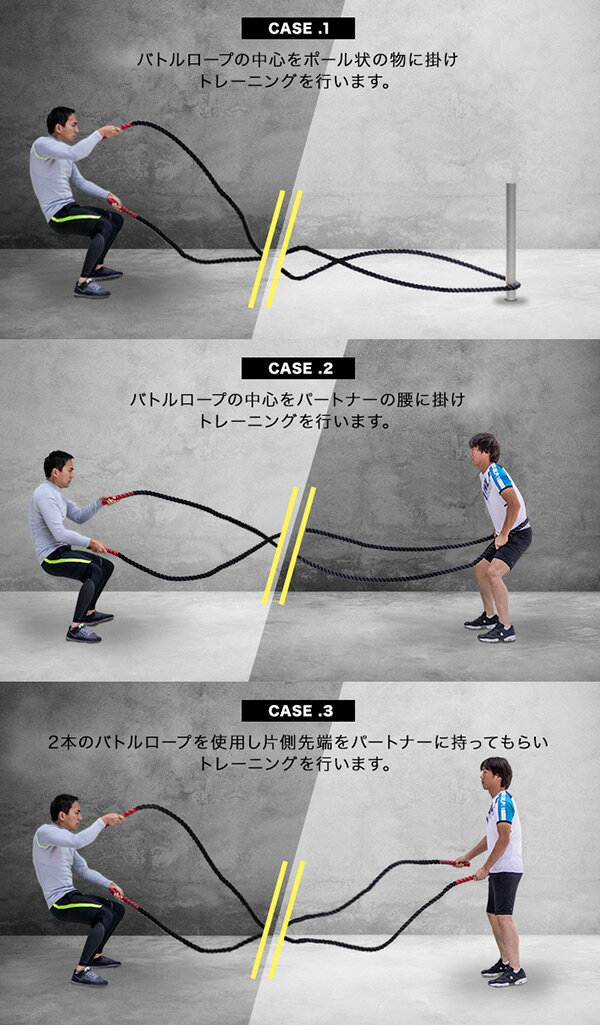 楽天市場 1年保証 バトルロープ トレーニングロープ 9m 縄 体幹トレーニング 筋トレ 全身トレーニング 体幹 全身運動 有酸素運動 ロープ スイング トレーニング マッスルトレーニング 海外 Fieldoor 送料無料 マックスシェアー Maxshare