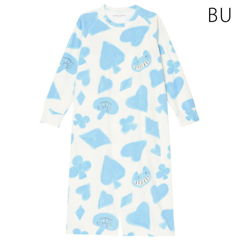 送料無料 10 Off ワコール Wacoal ツモリチサトスリープ パジャマ マイクロフリース ワンピース ロング袖 トランプ柄 M サイズ Unr370 Fitolab Com Br