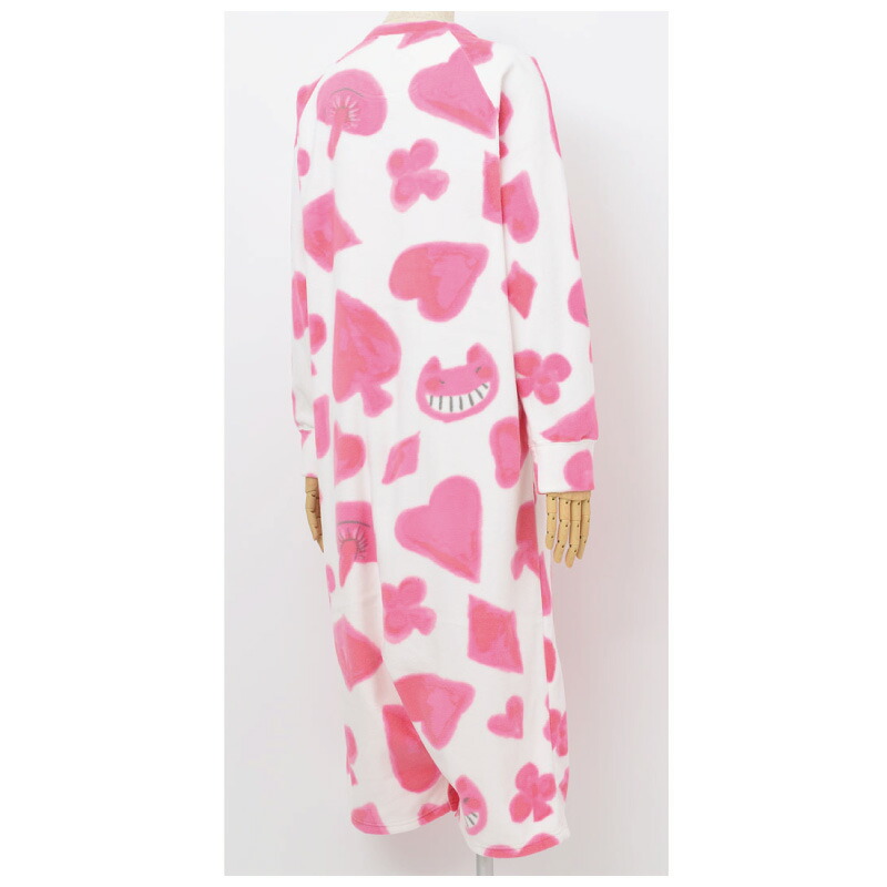 送料無料 10 Off ワコール Wacoal ツモリチサトスリープ パジャマ マイクロフリース ワンピース ロング袖 トランプ柄 M サイズ Unr370 Fitolab Com Br