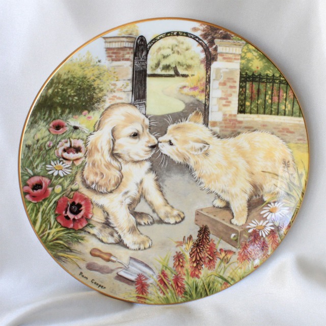 楽天市場】可愛らしい子猫の絵皿 Whoops a Daisy ロイヤルウースター