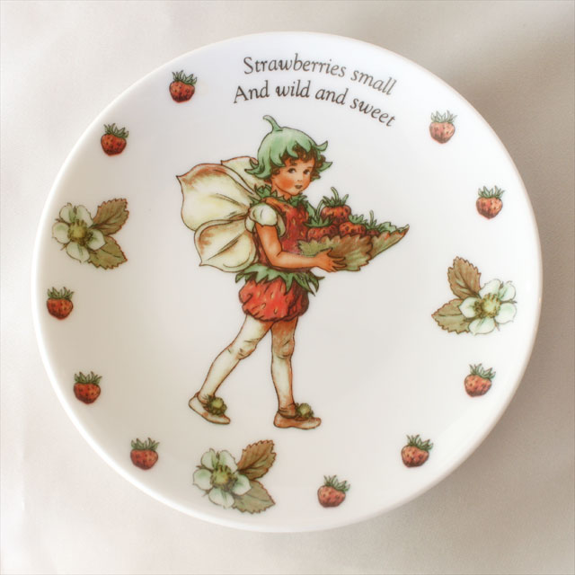 The Marigold Fairy FLOWER FAIRIES飾り絵皿セット The Marigold Fairy FLOWER FAIRIES飾り絵皿セット