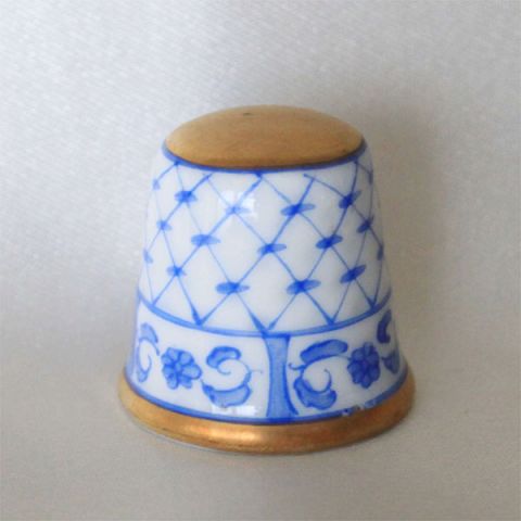 レア Herend ヘレンド  シンブル 指貫き ハンガリー共和国 仕立てもの 差し上げ物 【中古】