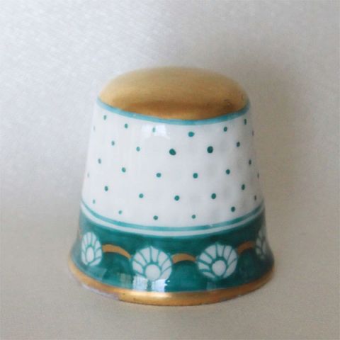 レア Herend ヘレンド  シンブル 指貫き ハンガリー共和国 仕立てもの 差し上げ物 【中古】