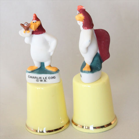 楽天市場 ニワトリ チャーリー Charlie Le Coq フォグホーン レグホーン Foghorn Leghorn ルーニーテューンズ Looney Tunes フィギュア Wb 限定発行 モデルトップ スターリング クラシック シンブル 指貫き ソーイング プレゼント 送料無料 メイ フェアリー楽天市場店