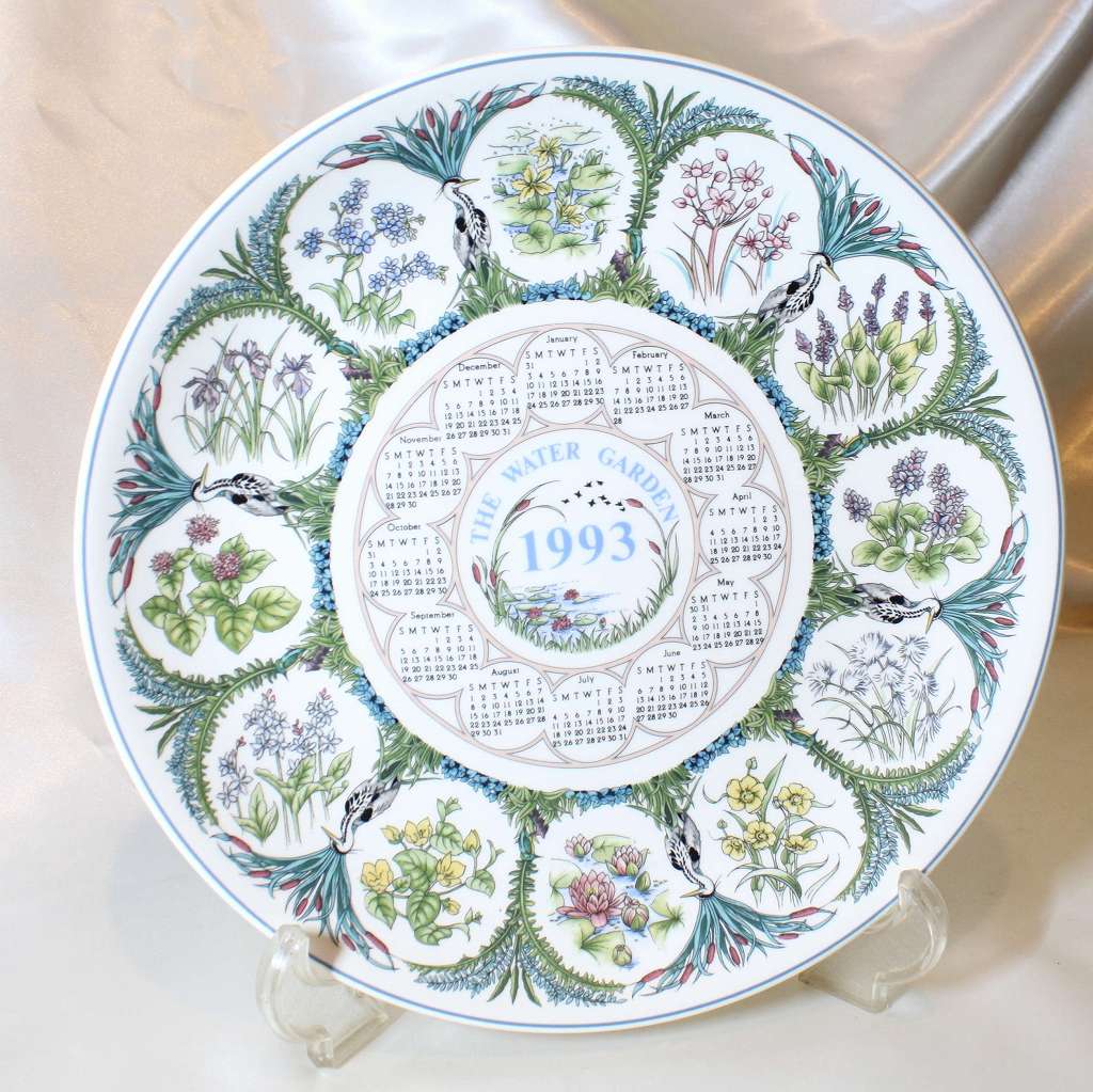 楽天市場】カレンダープレート 1992年 カントリー ガーデン シリーズ 2