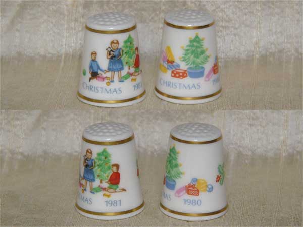 2個仕掛ける 1980 1981年 押さえる振り出し クリスマス 天然木 差し上げ物 ロイヤルウースター Royal worcester クリスマス シンブル 指貫き 仕立てもの キルト パッチワーク 寄せ合わせ 科目 差し上げ物 差し上げ物 【貨物輸送無料】 【0815歌留多取りわける】 02P05Sep15