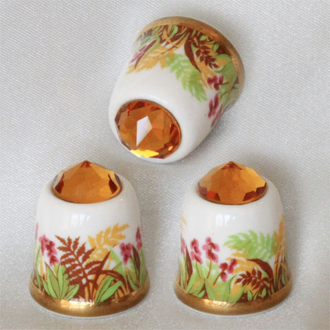 オータムメドー Autumn Meadow 赤銅色 秋の牧草地 サザーランド Sutherland 御花 シンブル 指貫き スワロフスキー 水晶 とっ始め 仕立てもの キルト パッチワーク 寄せ合わせ 科目 差し上げ物 P16Sep15 【貨物輸送無料】【smtb-f】