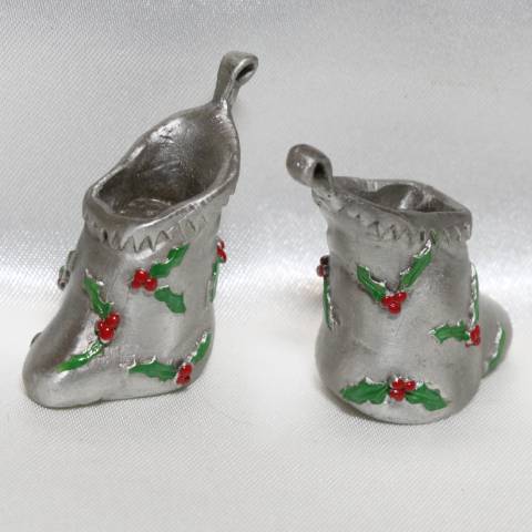 1987年 クリスマス ヴィンテージ ソックス 靴下 ピューター Pewter シンブル 指貫き イギリス シンブル コレクターズ クラブ Tcc クリスマス カンバセーション Kanal9tv Com