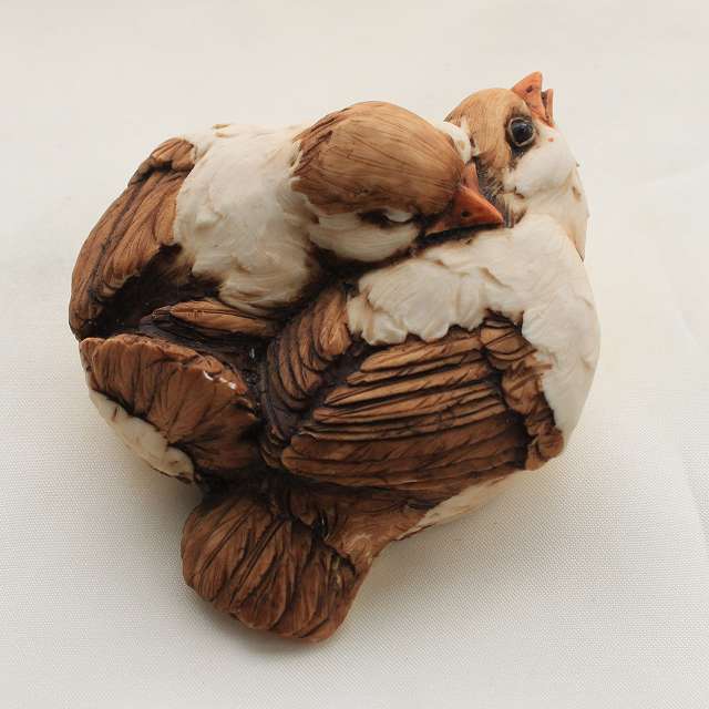 <br>【 ARTEFICE OTTANTA 】　イタリア　アルテフィーチェ オッタンタ 小鳥　Bird フィギュア  置物 【中古】