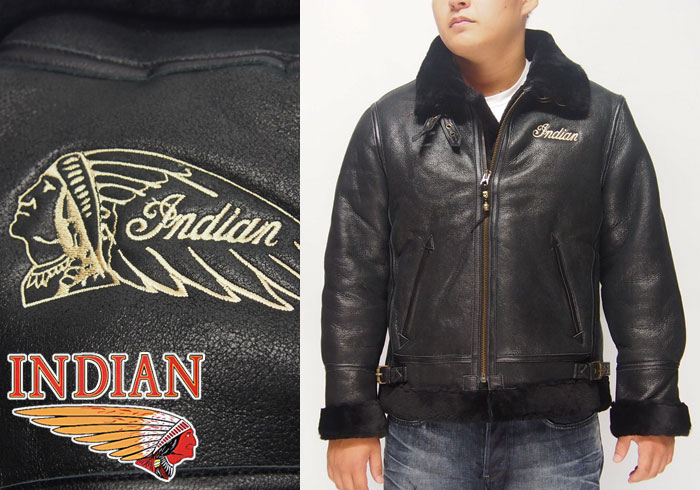 Indian Leather Jacket Imjk 504