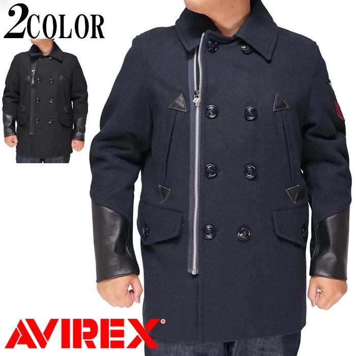 AVIREX アヴィレックス Pコート ダブルライダース レザージャケット 楽天市場】AVIREX アヴィレックス レザー ジャケット ダブル
