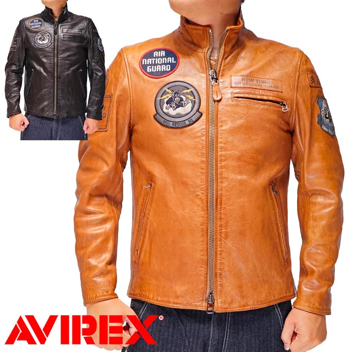 楽天市場】AVIREX アビレックス アヴィレックス ジャケット ライダース