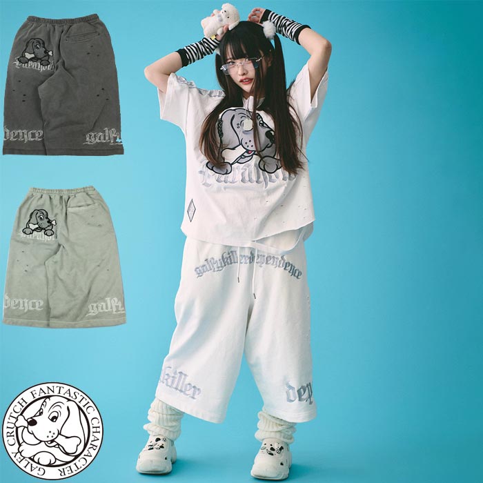 楽天市場】ガルフィー レディース ハーフパンツ 病みに染まりし