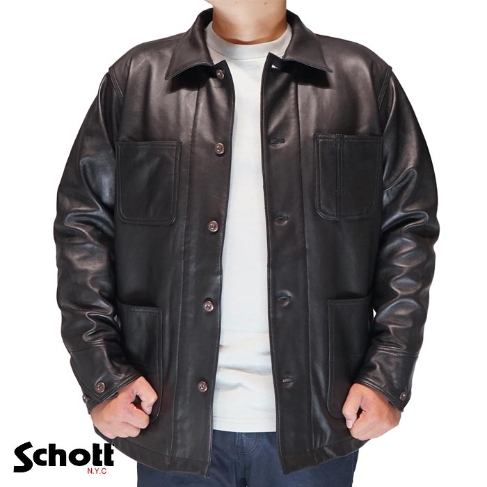 Schott I.S.674.M.S レザージャケット 44 オレンジブラウン Schott 674 In Men's Coats & Jackets for sale | eBay