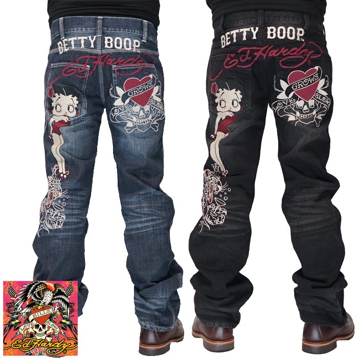 楽天市場】ED HARDY/エドハーディーEAGLE STRIKES ブラック