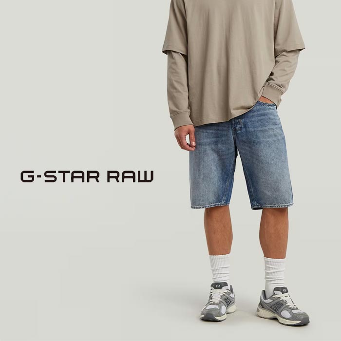 G-STAR RAW ジースター ロウ ジースターロウ ショートパンツ メンズ Deeggie Short デニム D28474-E352 送料無料|和柄 ジーンズプラザ摩耶葛西店