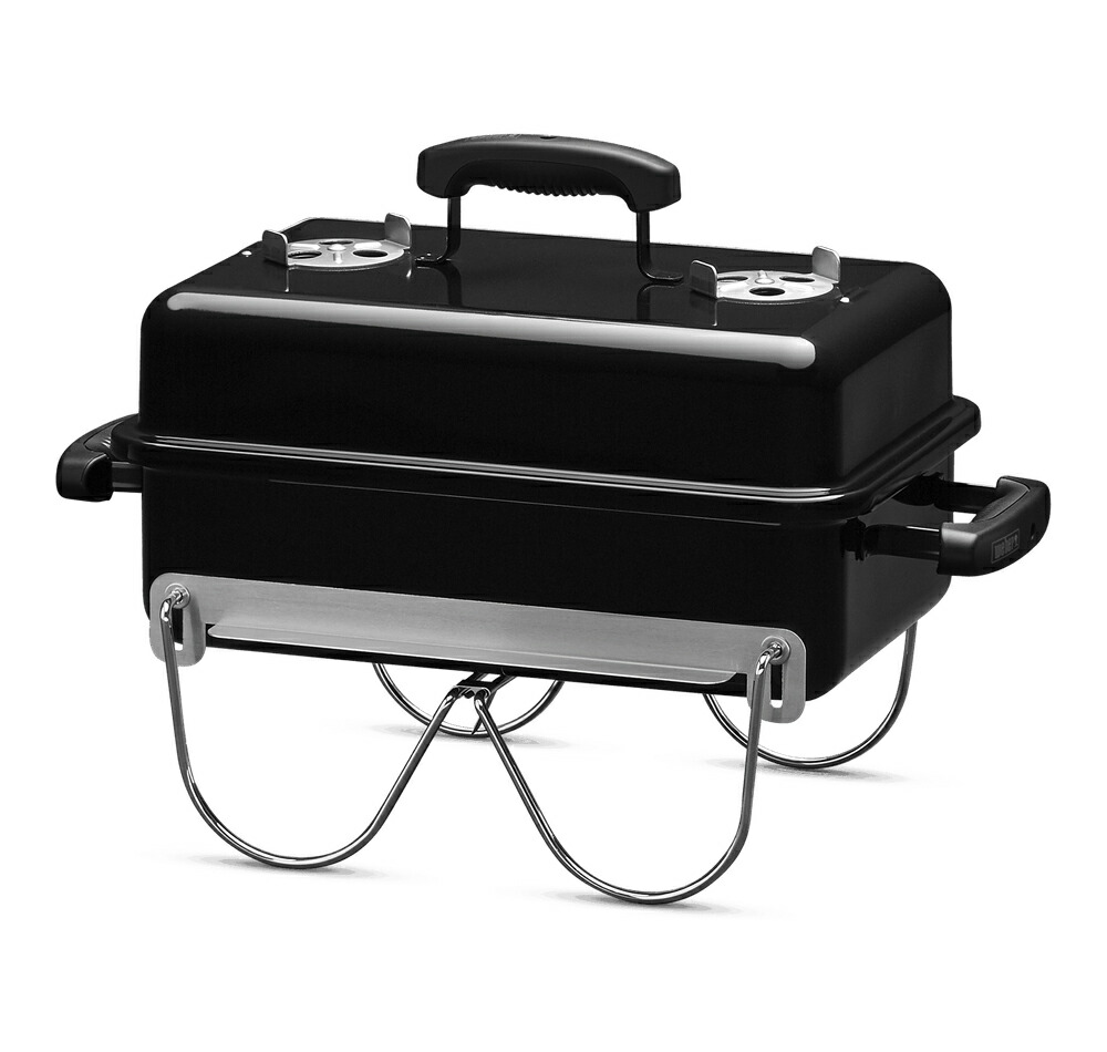 Weber 121908 ウェーバー ゴーエニウェア | 最新モデル 10年保証 正規代理店 コンパクトグリル 車載OK BBQ バーベキュー アウトドア キャンプ グランピング 卓上グリル