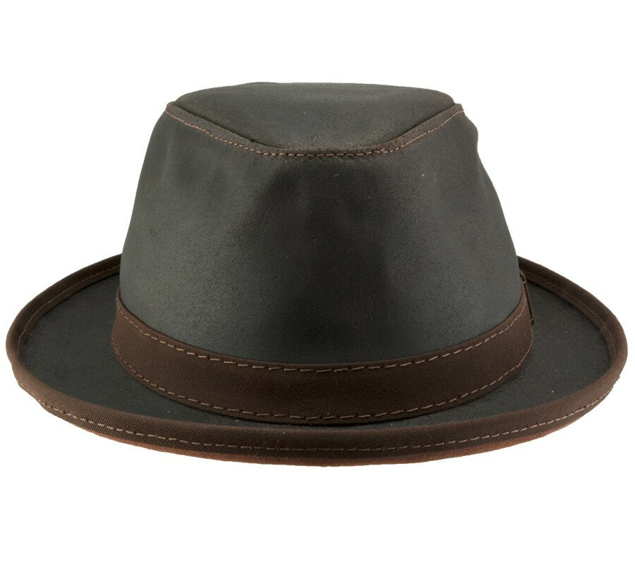 【無料ラッピング対象】【Head'n Home】-Ashbury- No.62-13004 Soho カラー：チョコレートUSA アメリカ製 皮（動物性） 紳士 メンズ ポークパイハット カンガルーレザー ハンドメイド テンガロンハット ウエスタン アウトドア｜Mayfair Online