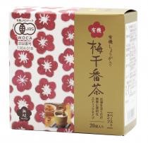 【12箱セット】無双本舗　有機梅干番茶・スティック８ｇ×２０ 【北海道・沖縄以外送料無料】 16,267円