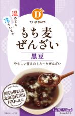 【12袋セット】だいずデイズ　 黒豆もち麦ぜんざい140g【沖縄以外送料無料】画像