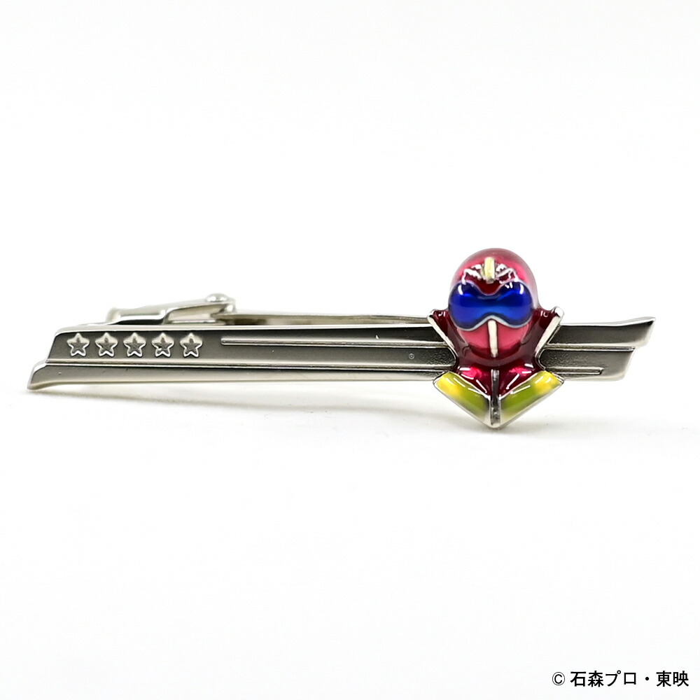 秘密戦隊ゴレンジャー×SWANK タイバー スーパー戦隊50周年 ナンバーワン戦隊ゴジュウジャー タイピン ネクタイピン 結婚式 卒業式 就活 プレゼント 贈り物 就職祝い クリスマス バレンタイン 敬老 アクセサリー メンズ フォーマル スーツ アクセサリー画像