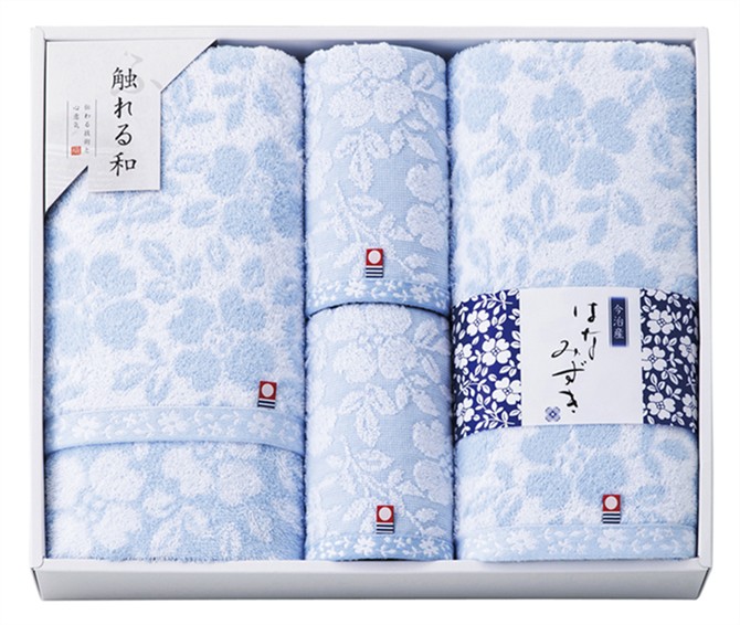 触れる和 はなみずき ﾀｵﾙｾｯﾄ  HN-8880