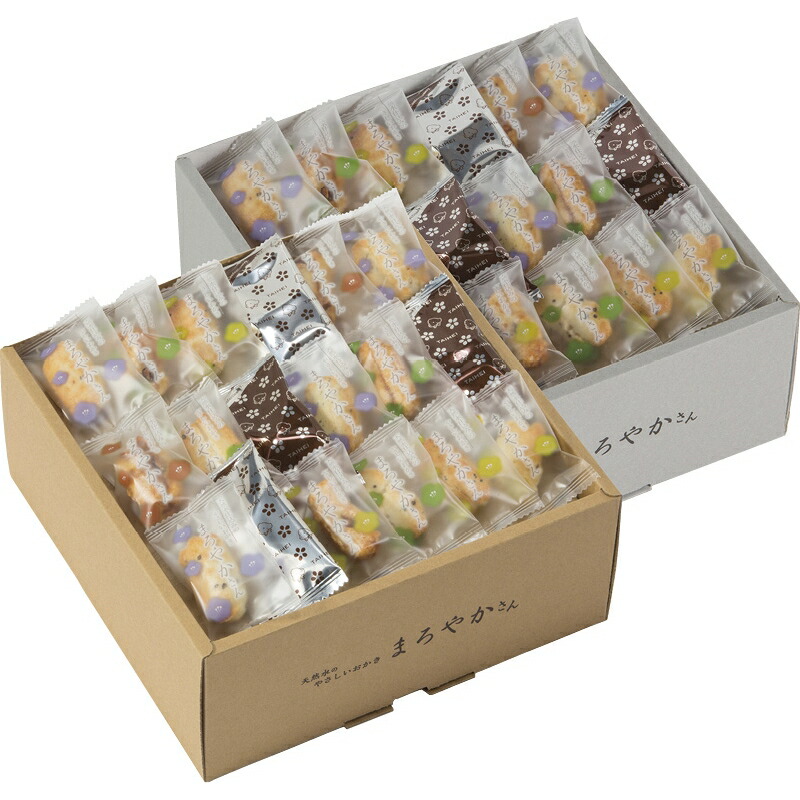天然水おかきまろやかさん 送料無料 のし包装無料 メッセージカード 名入れ お菓子 和菓子 おかき 個包装 詰め合わせ ギフト お返し 御礼 お供え 香典返し 品物 満中陰志 法事のお返し 法事 返礼品 引出物 手土産 粗供養 出産 結婚 新築 快気 内祝い 敬老の日 プレゼント