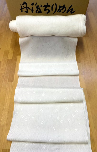 鵬笙 反物 丹後ちりめん 反物【K-570】 丹後ちりめん反物絹100 正絹