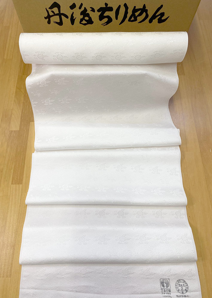 付下げ］ 丹後ちりめん 中古品 ヨゴレ有り 着物・浴衣