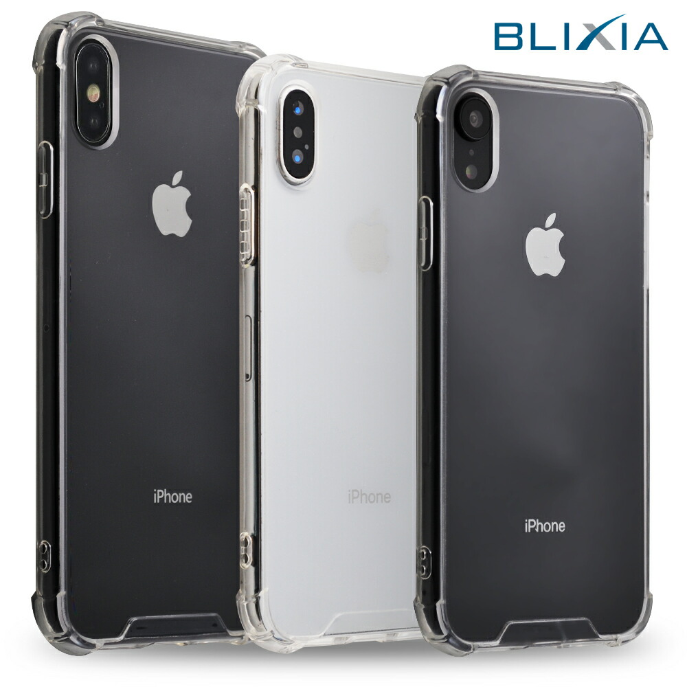 楽天市場】【BLIXIA】 iPhone XR iPhone XS/X カラークリアケース 保護