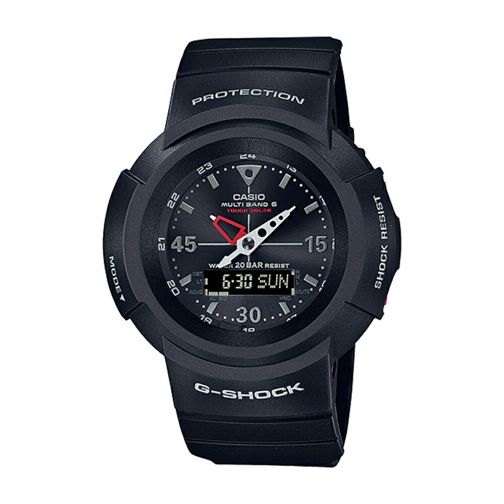 楽天市場 国内正規品 カシオ Casio G Shock Gショック ジーショック 復刻 太陽光発電池 ソーラー電波腕時計 Awg M5 1ajf 電波ソーラー アナデジ ブラック 反転液晶 メンズ 腕時計 希少 プレゼント ラッピング対応可 Mayumi 楽天市場店