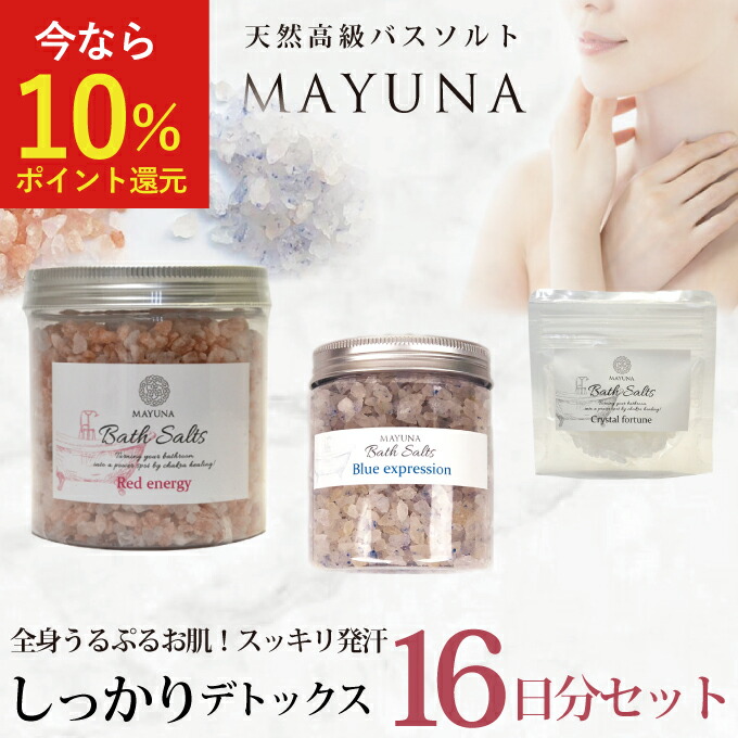 マユナ バスソルトの愛らしさと役立つこと
