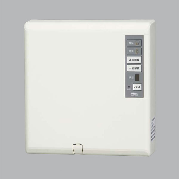 美和ロック電気錠制御盤BAN-DS2 ×1台 MIWA BANーDS2 2線式電気錠操作盤 美和ロック・電気錠