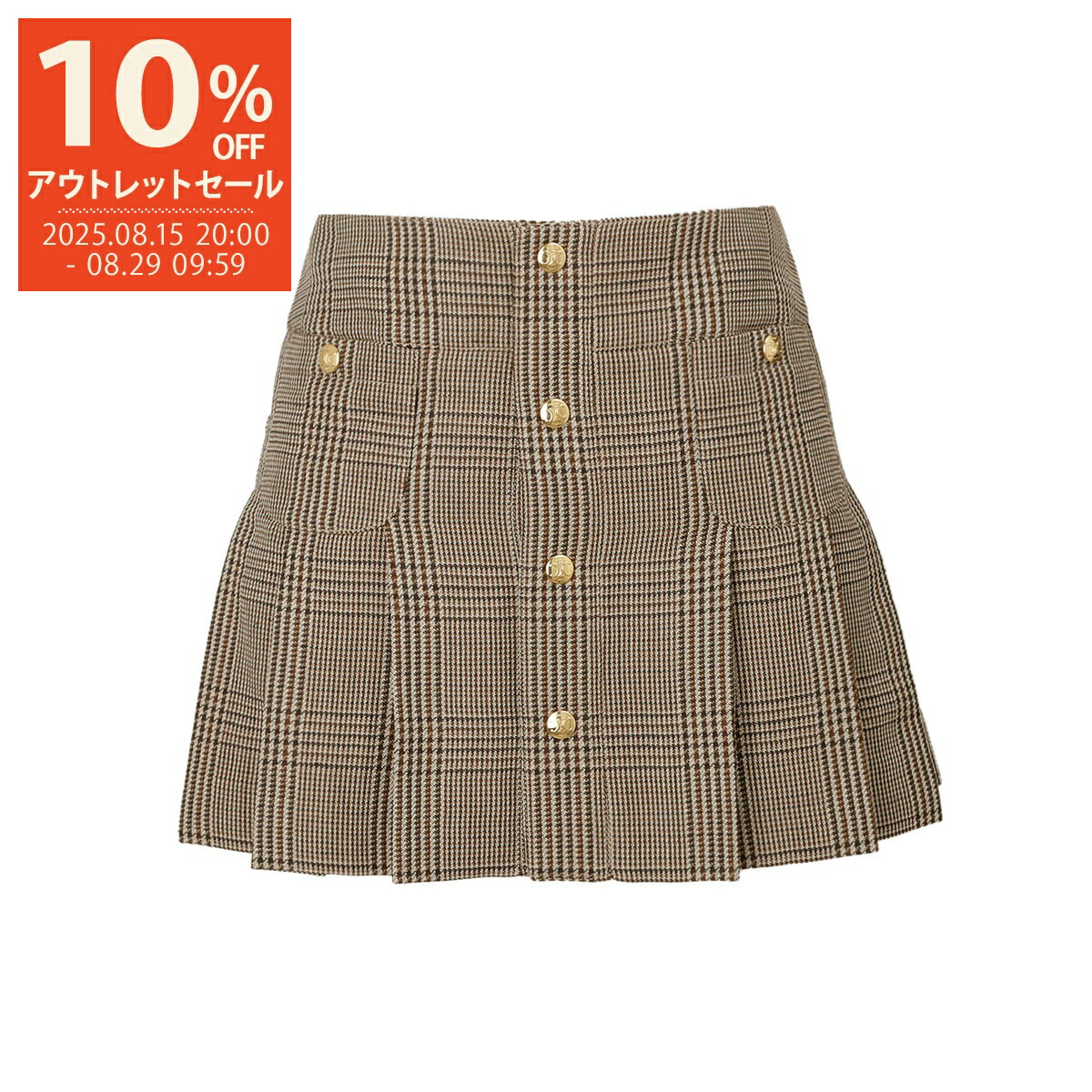 楽天市場】CELINE セリーヌ プリーツスカート 2J369800T.96NB