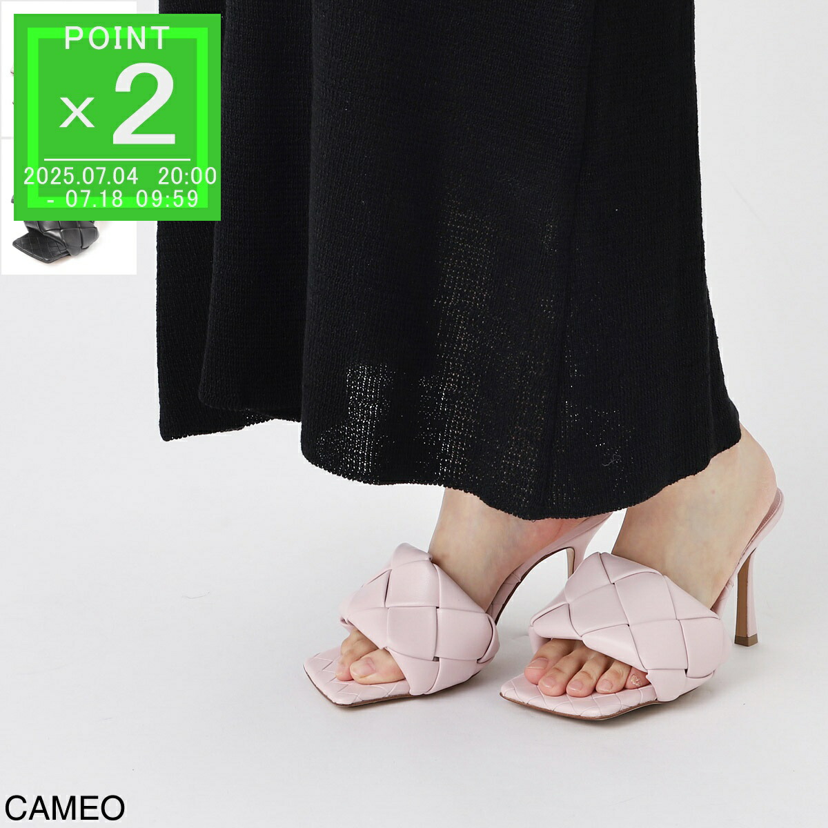 素敵★BOTTEGA VENETA サンダル ミュール BOTTEGA VENETA - 美品 ボッテガヴェネタ サンダル ミュール