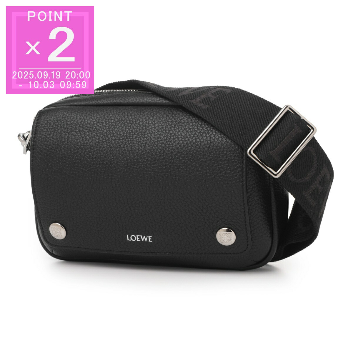LOEWE ショルダーバッグ LOEWE ロエベ メンズ ショルダーバッグ CUBI CROSSBODY BAG