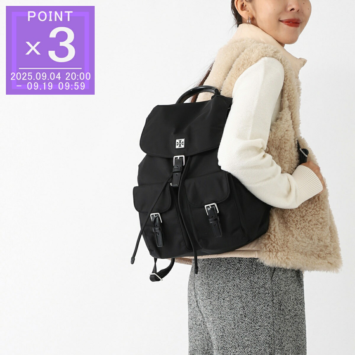 楽天市場】TORY BURCH トリーバーチ バックパック ヴァージニア