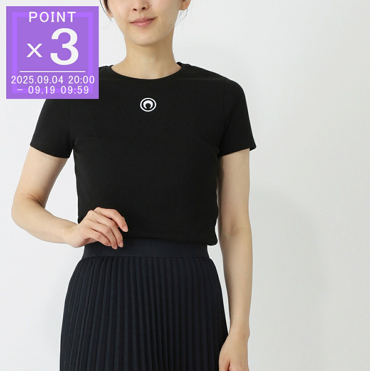 マリーンセル 女性 レディース Tシャツ 半袖 ブラック Mサイズ 楽天市場】Marine Serre マリーン セル Tシャツ Moon Logo